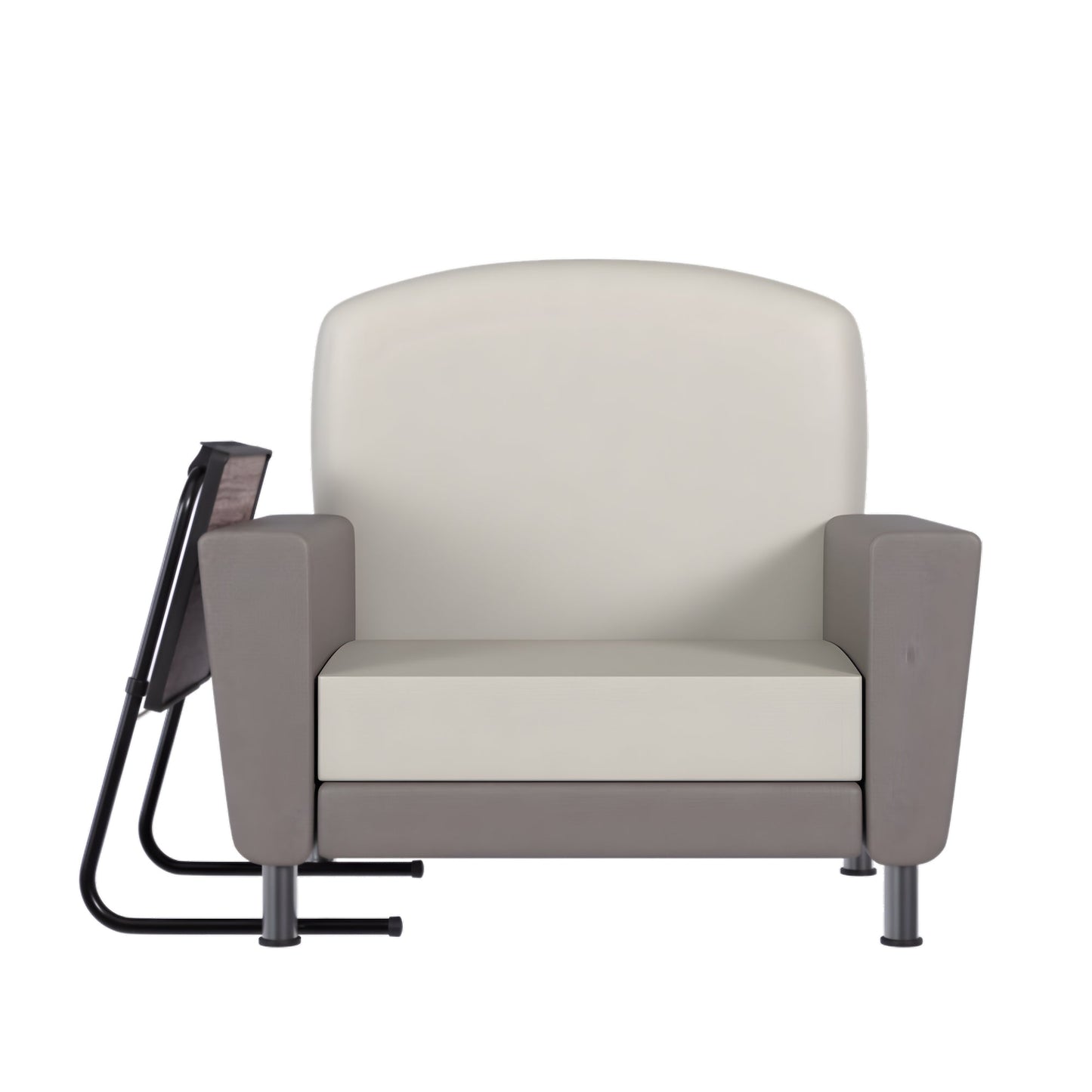 TABLE BUDDY smart ® | Folding Table Mate With Cup Holder | Walnut Wood