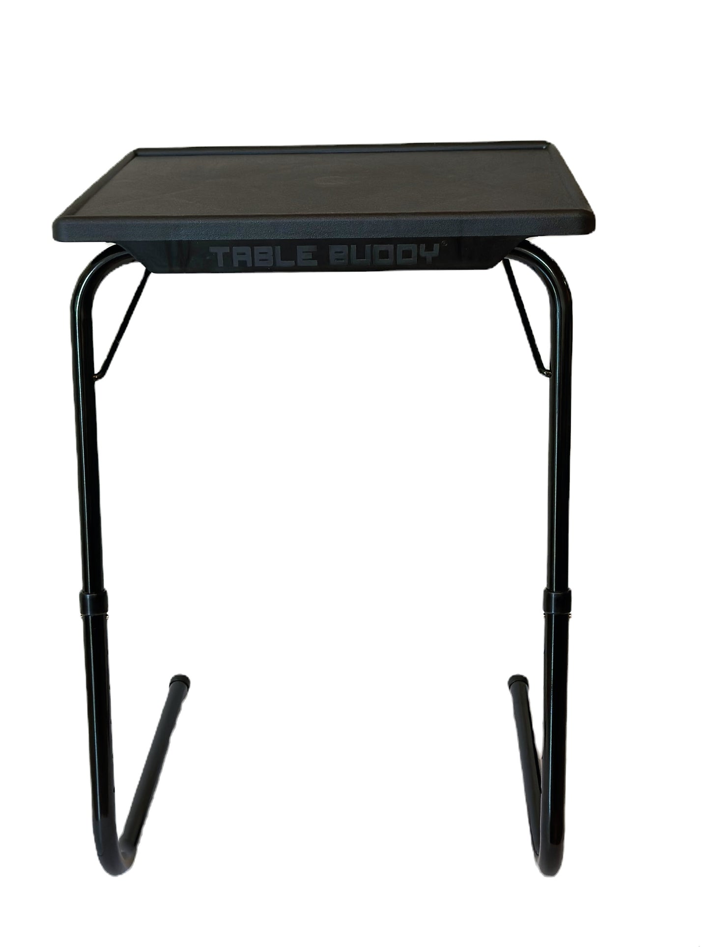 TABLE BUDDY ® |Adjustable Multi Position Portable Folding Table Mate | Black
