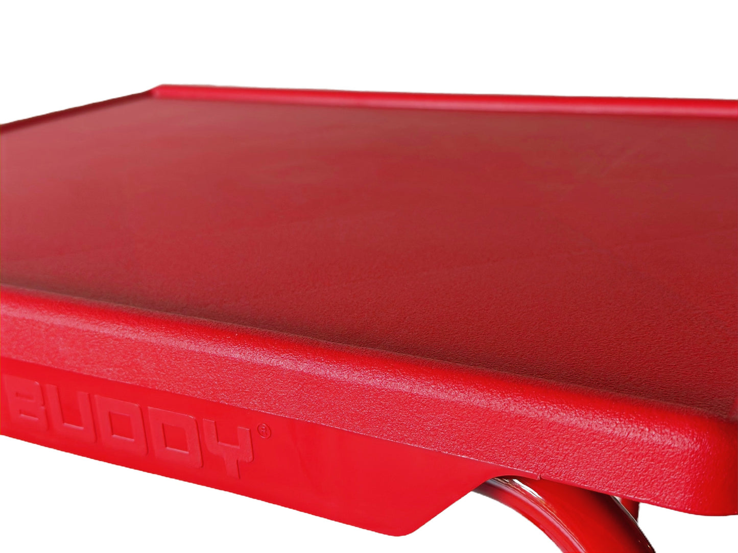 TABLE BUDDY ® | Adjustable Multi Position Portable Folding Table Mate | Cherry Red