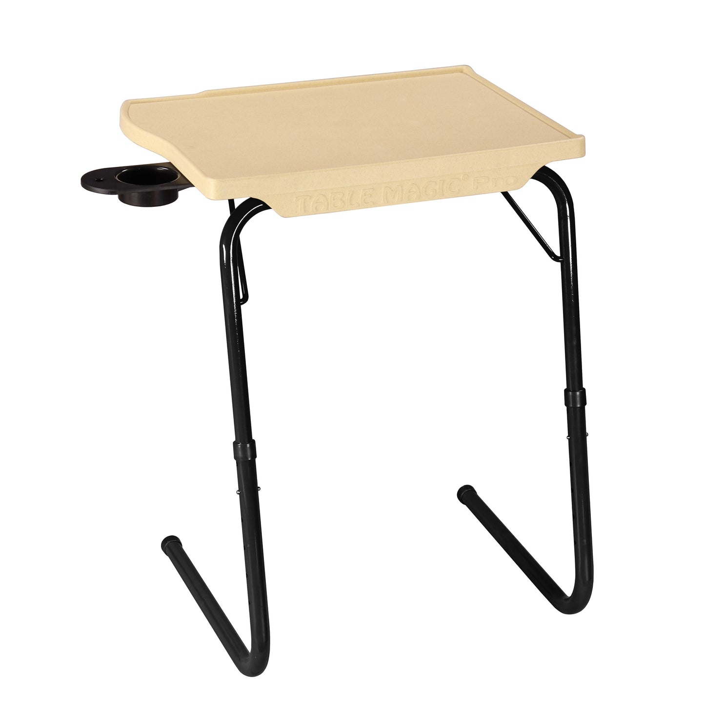 TABLE BUDDY smart ® | Folding Table  Mate With Cup Holder | Marble