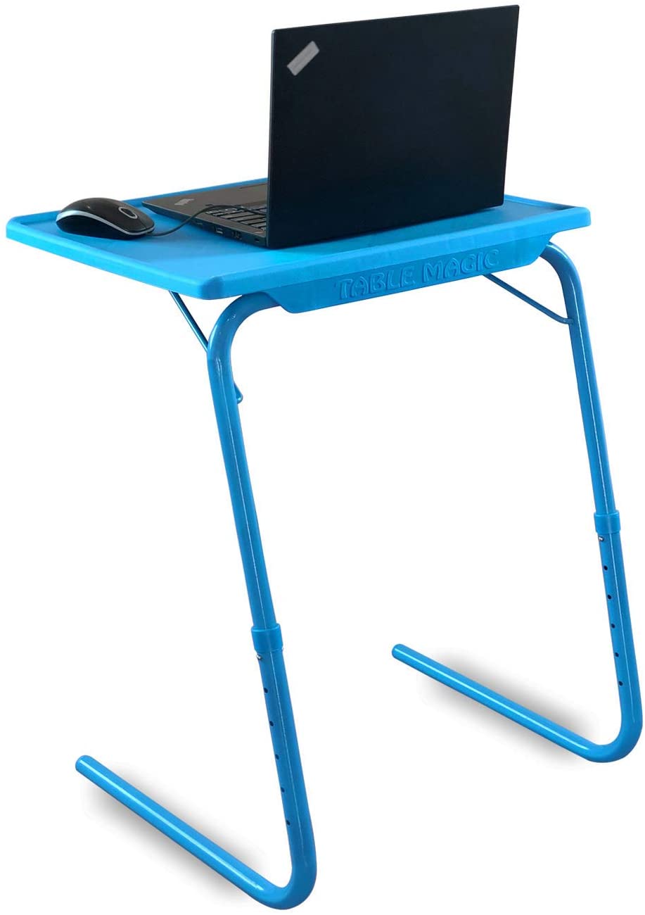 folding table mate aqua blue